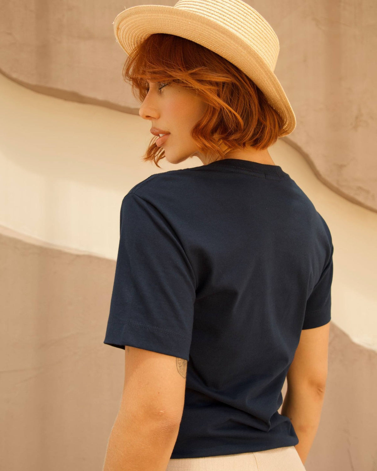 T-SHIRT BÁSICA / AZUL DARK