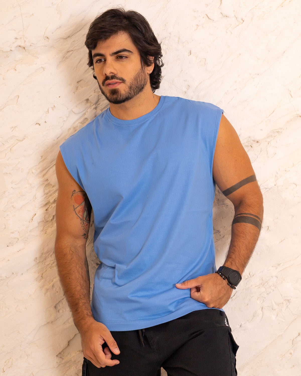 REGATA MACHÃO / AZUL LIGHT NAVY