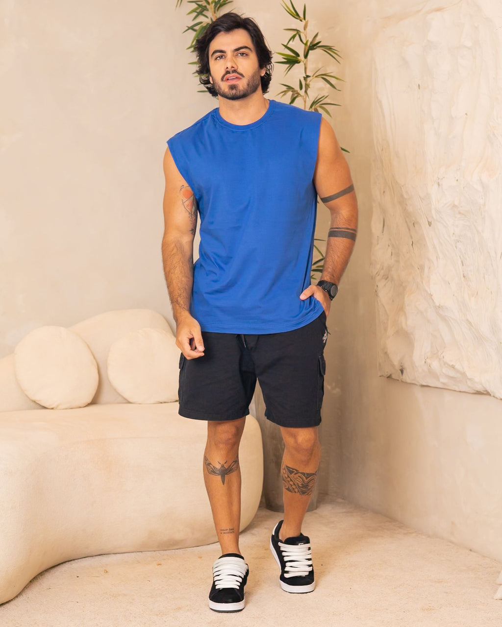 REGATA MACHÃO / AZUL ROYAL