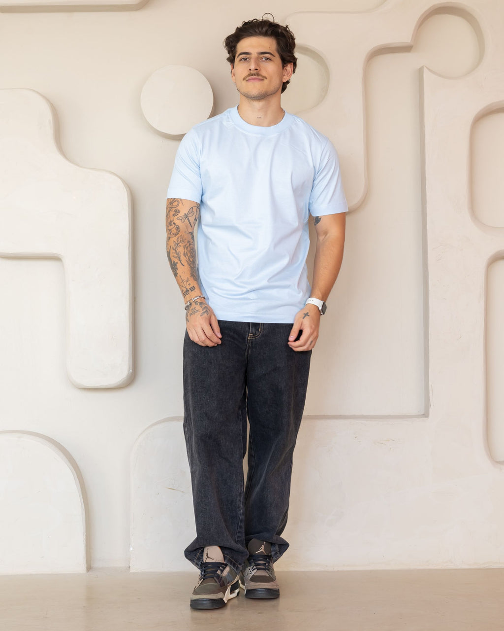 CAMISETA BÁSICA / AZUL SKYWAY