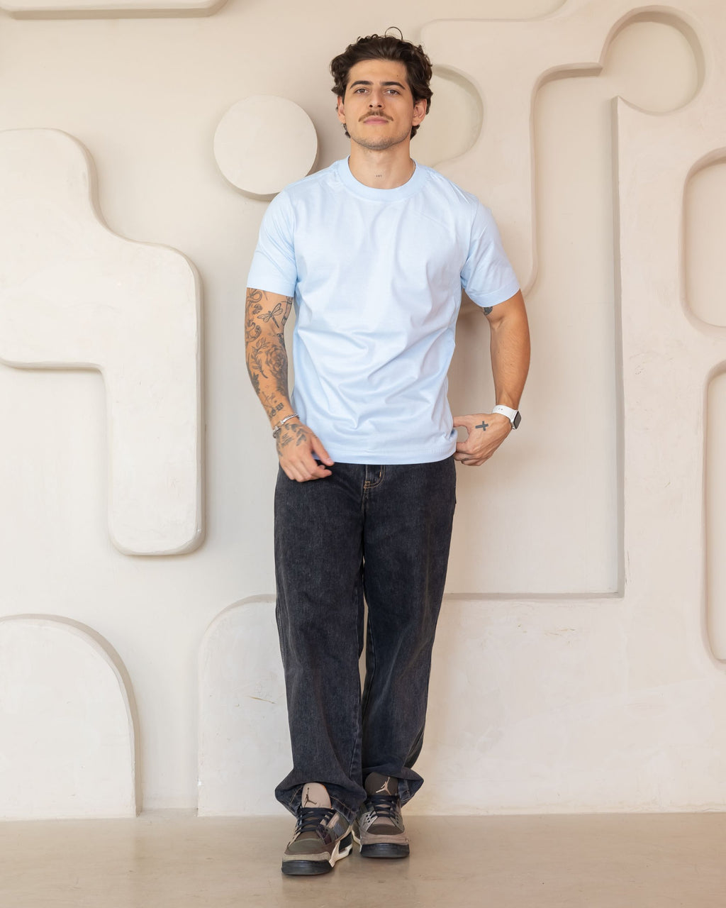 CAMISETA BÁSICA / AZUL SKYWAY
