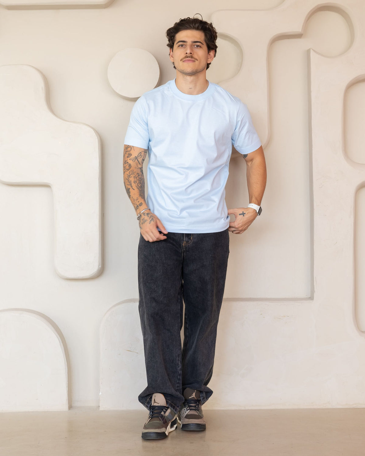 CAMISETA BÁSICA / AZUL SKYWAY
