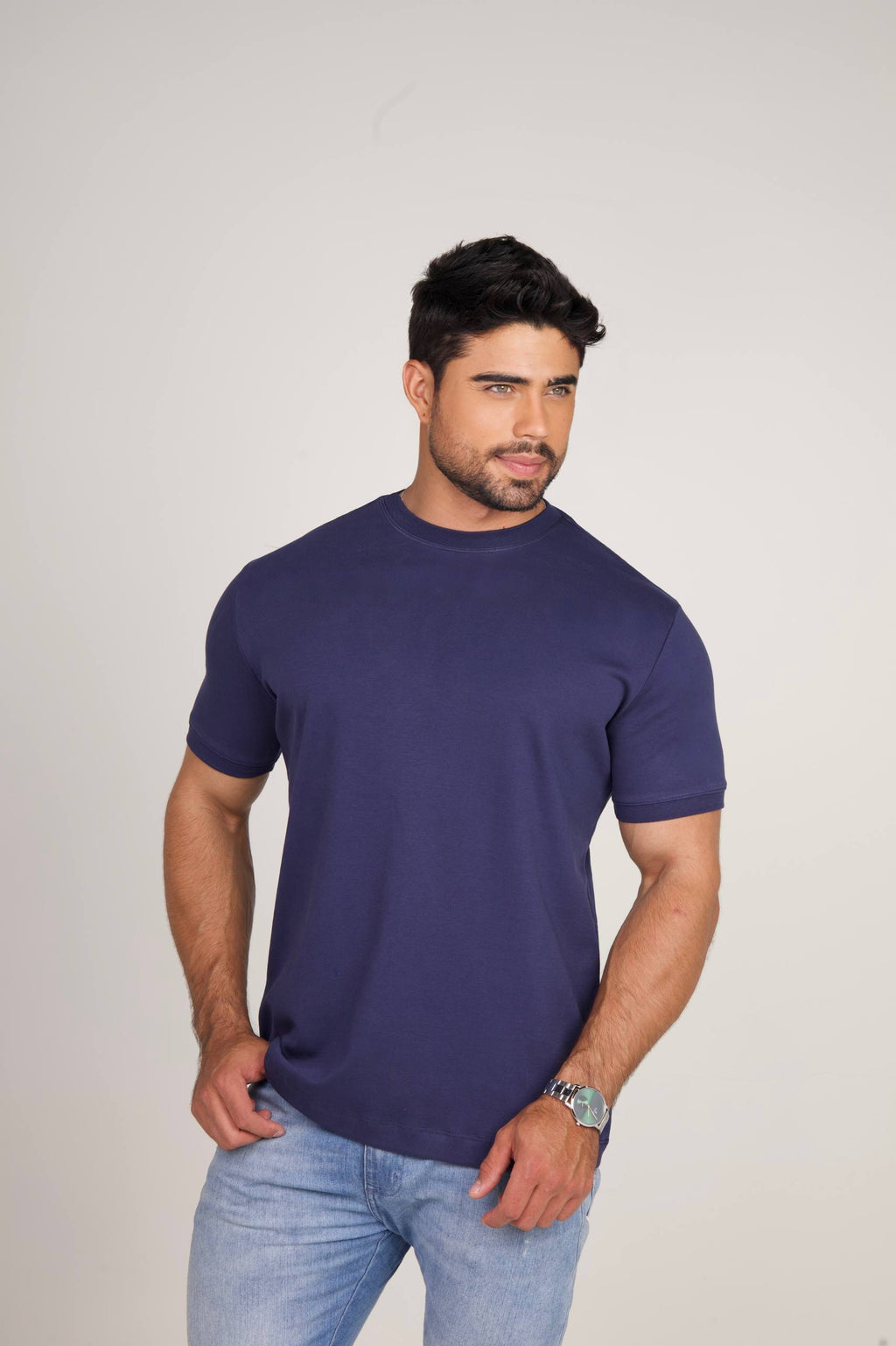 CAMISETA BOSS / AZUL TINTEIRO