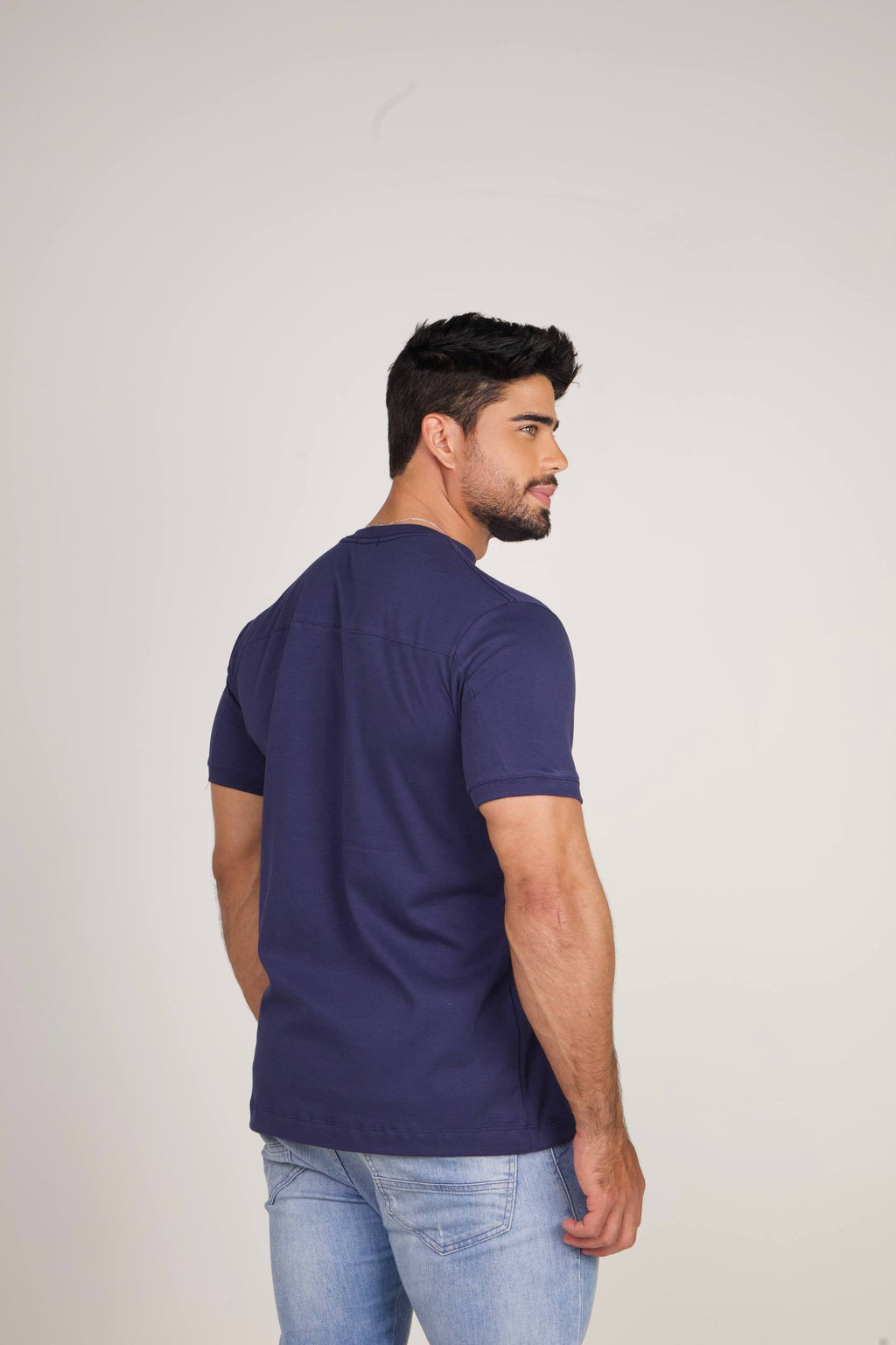 CAMISETA BOSS / AZUL TINTEIRO