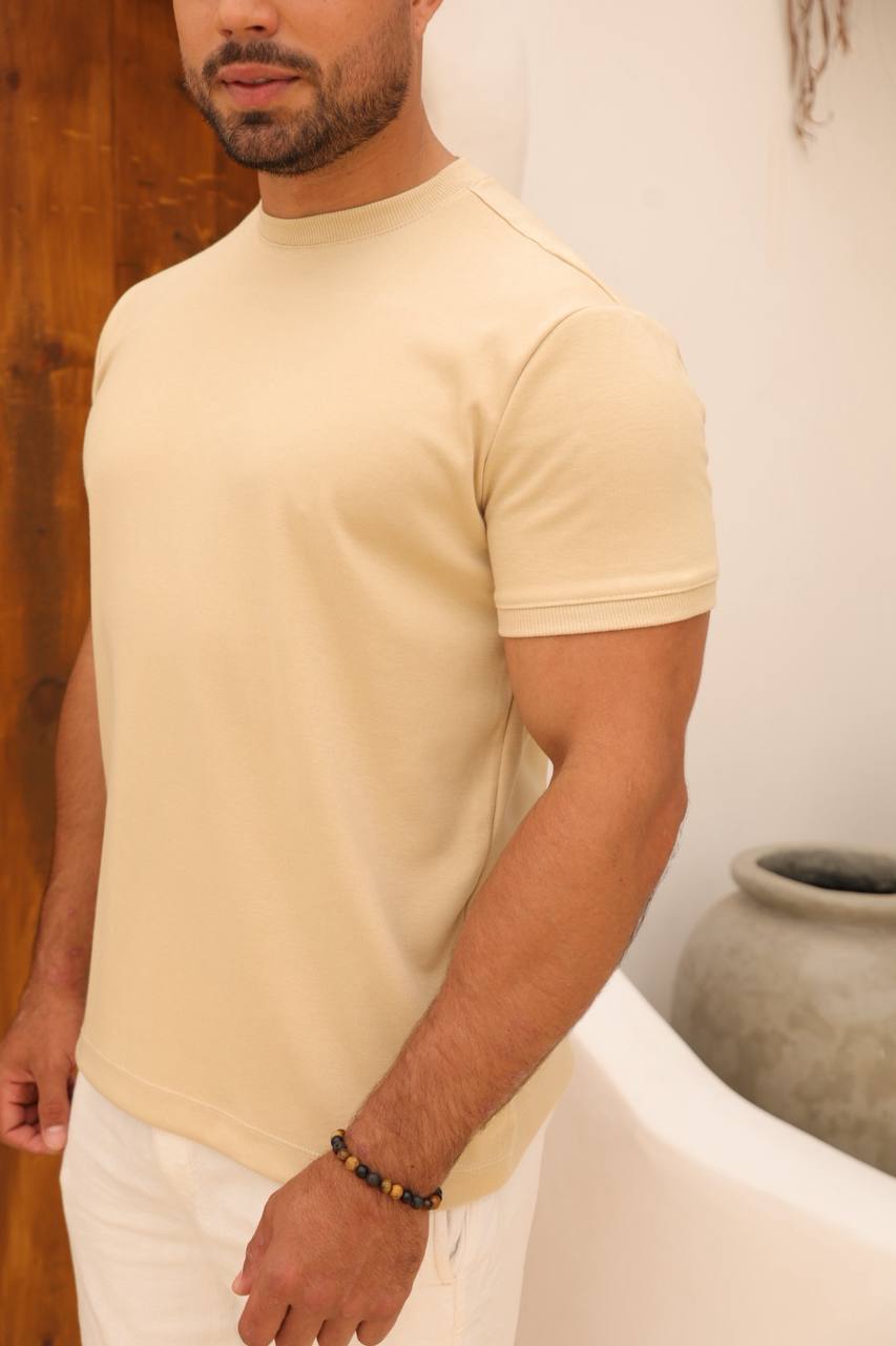 CAMISETA BOSS / BEGE BAY SENDS