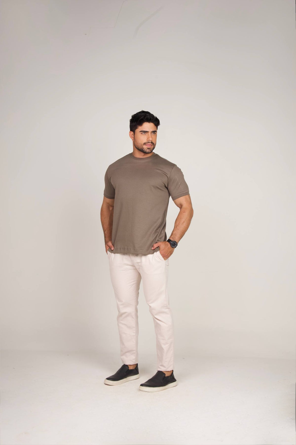 CAMISETA BOSS / BEGE VINTAGE