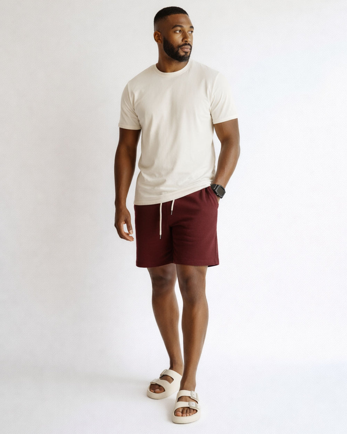SHORT LINHO ESSENTIAL / BORDÔ