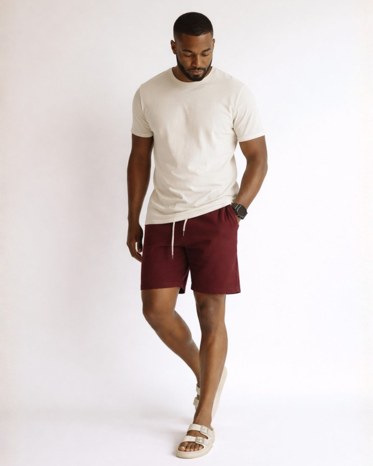 SHORT LINHO ESSENTIAL / BORDÔ