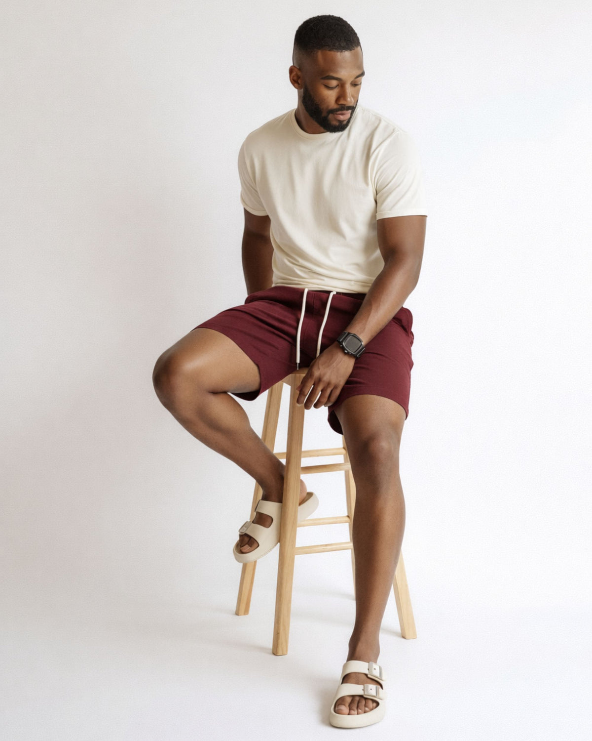SHORT LINHO ESSENTIAL / BORDÔ