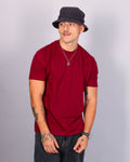 CAMISETA BÁSICA / BORDÔ CHILLI