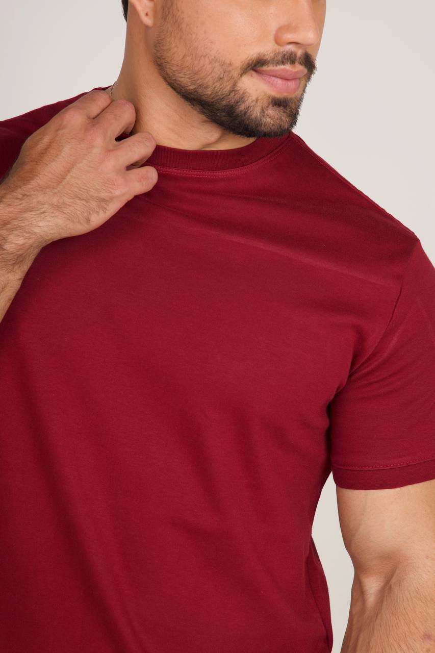 CAMISETA BOSS / BORDÔ DIVINE WINE