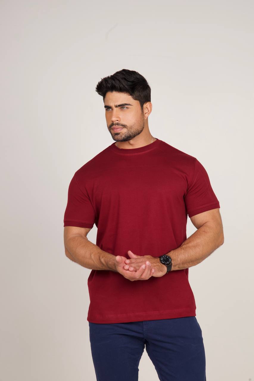 CAMISETA BOSS / BORDÔ DIVINE WINE