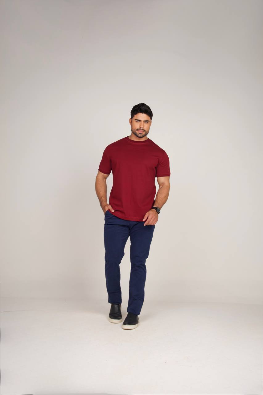 CAMISETA BOSS / BORDÔ DIVINE WINE