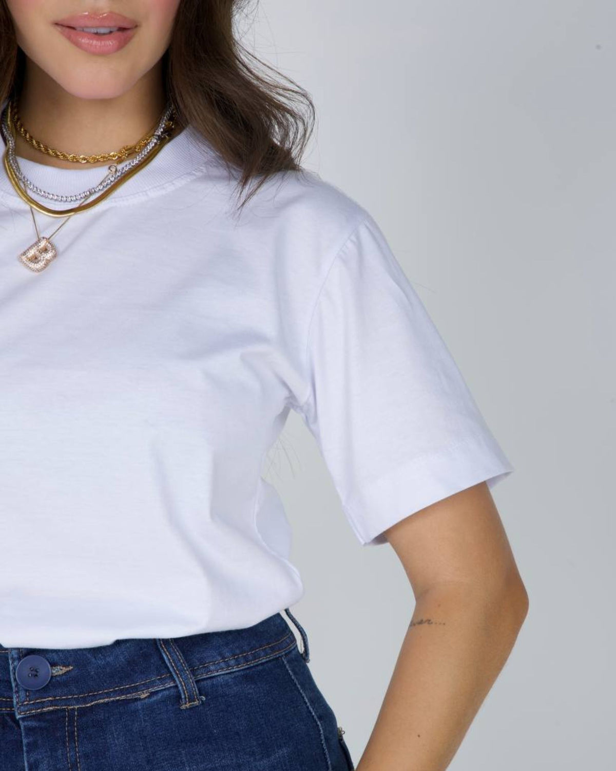 T-SHIRT BÁSICA / BRANCO