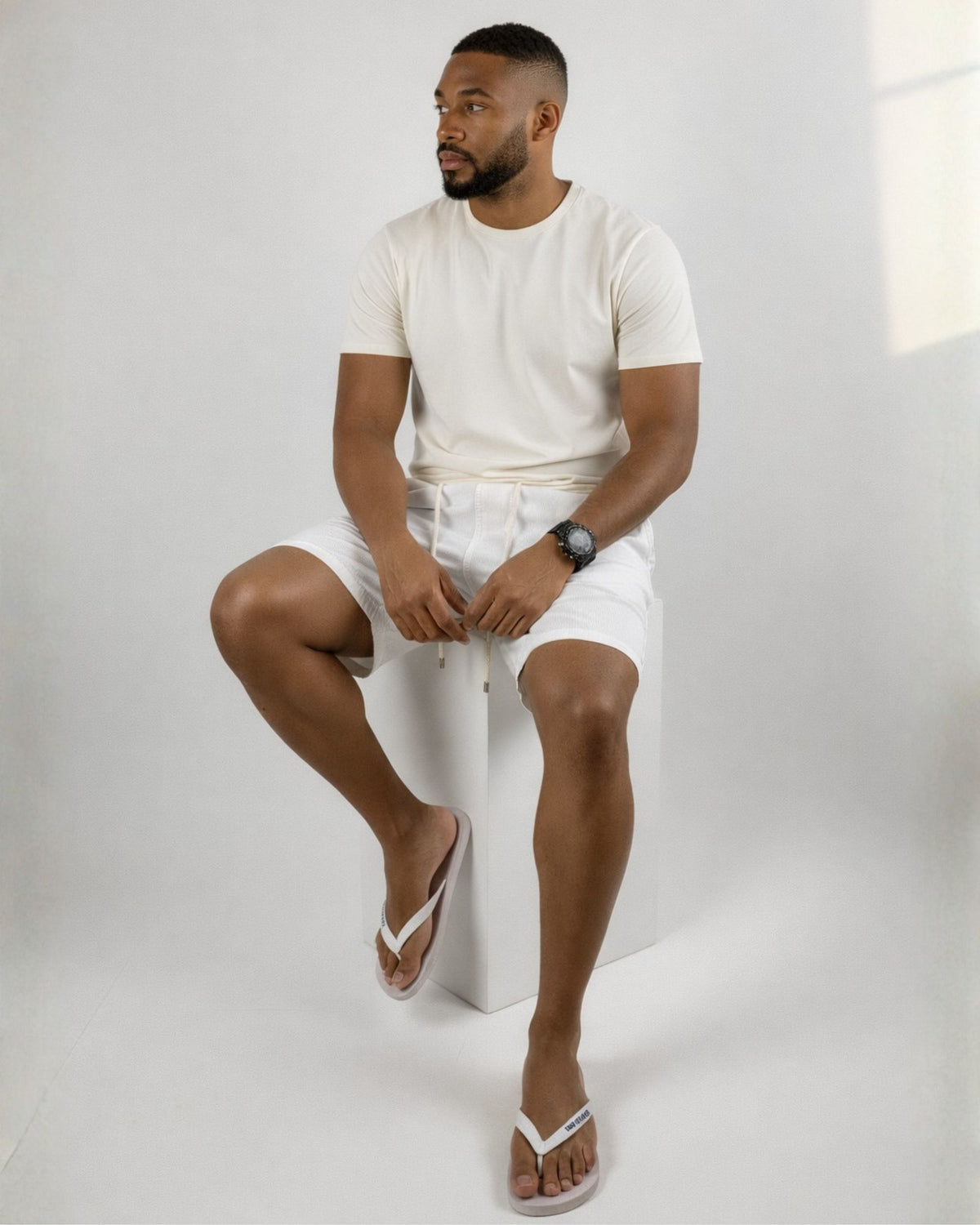 SHORT LINHO ESSENTIAL / BRANCO