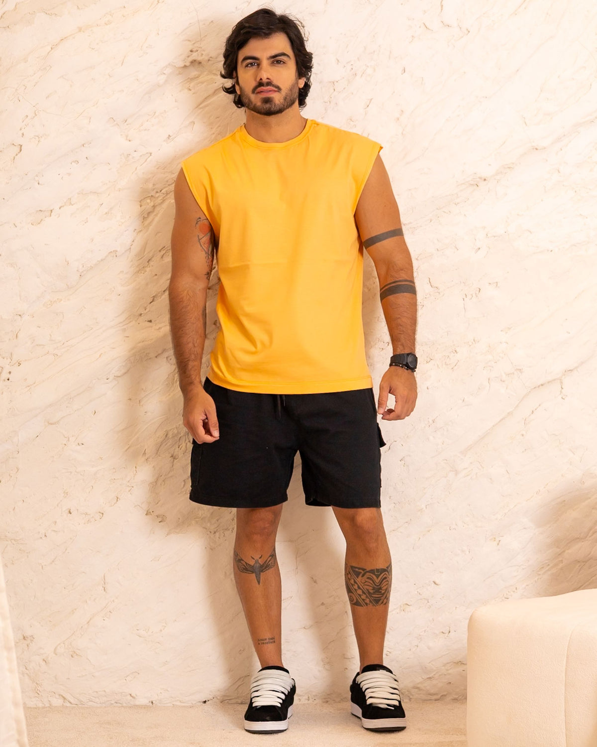 REGATA MACHÃO / LARANJA CANDY