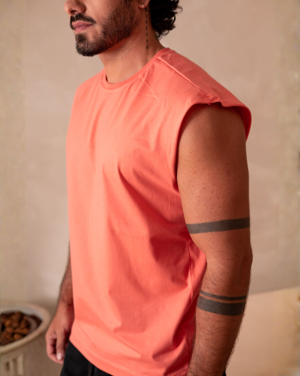 REGATA MACHÃO / LARANJA CORAL