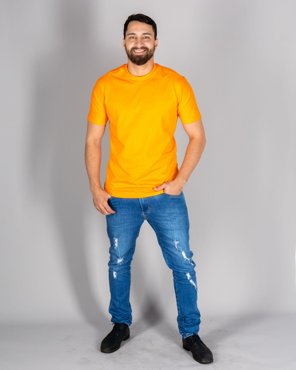 CAMISETA BÁSICA / LARANJA INFLUENCER