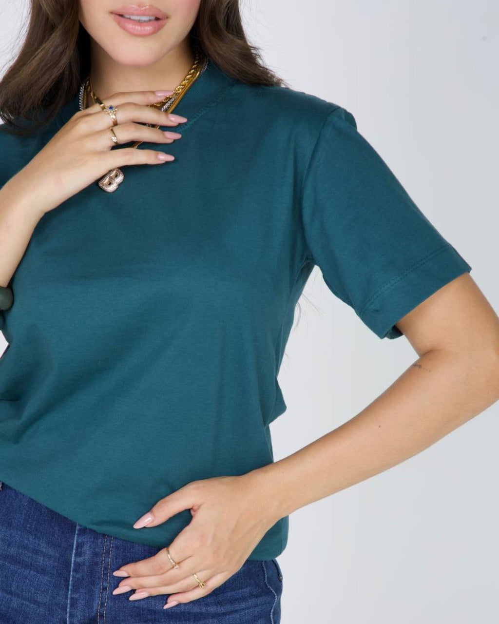 T-SHIRT BÁSICA / NIGHT GREEN