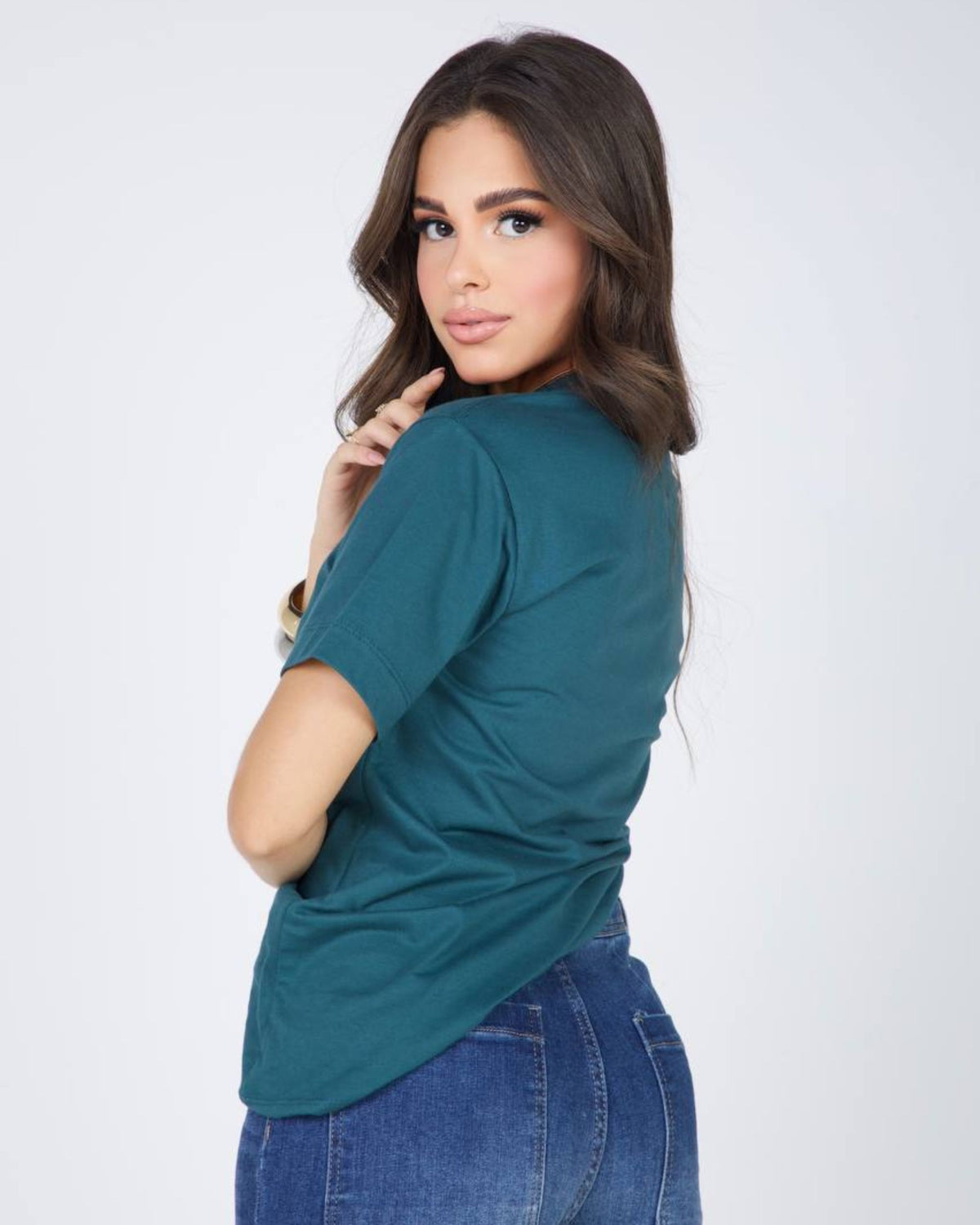 T-SHIRT BÁSICA / NIGHT GREEN