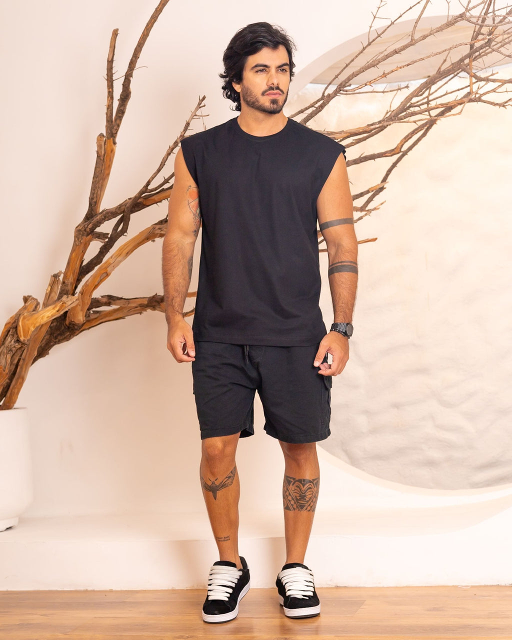 REGATA MACHÃO / PRETO