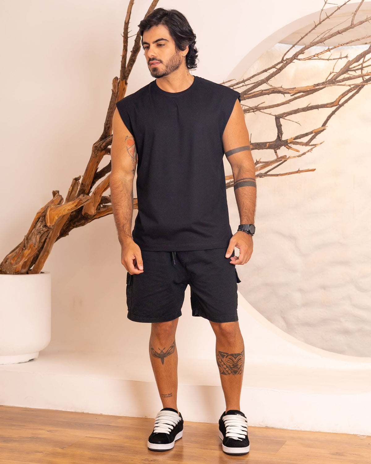 REGATA MACHÃO / PRETO