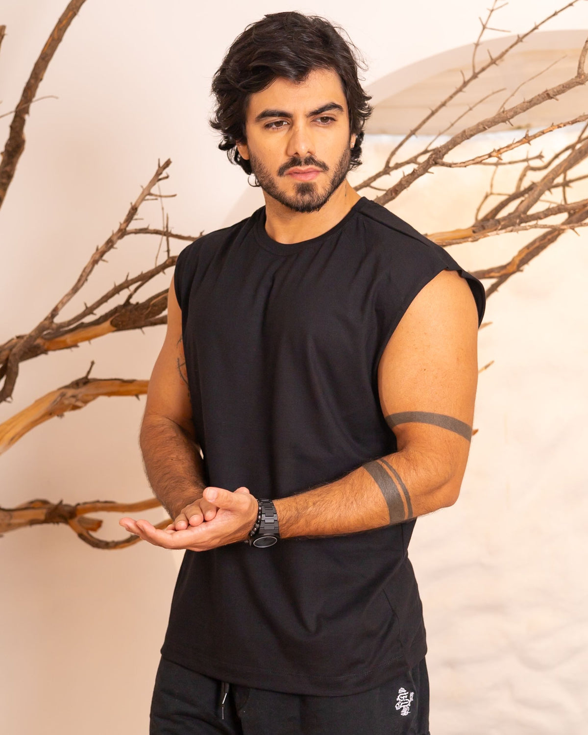 REGATA MACHÃO / PRETO