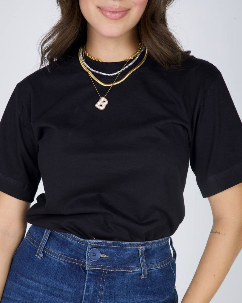 T-SHIRT BÁSICA / PRETO