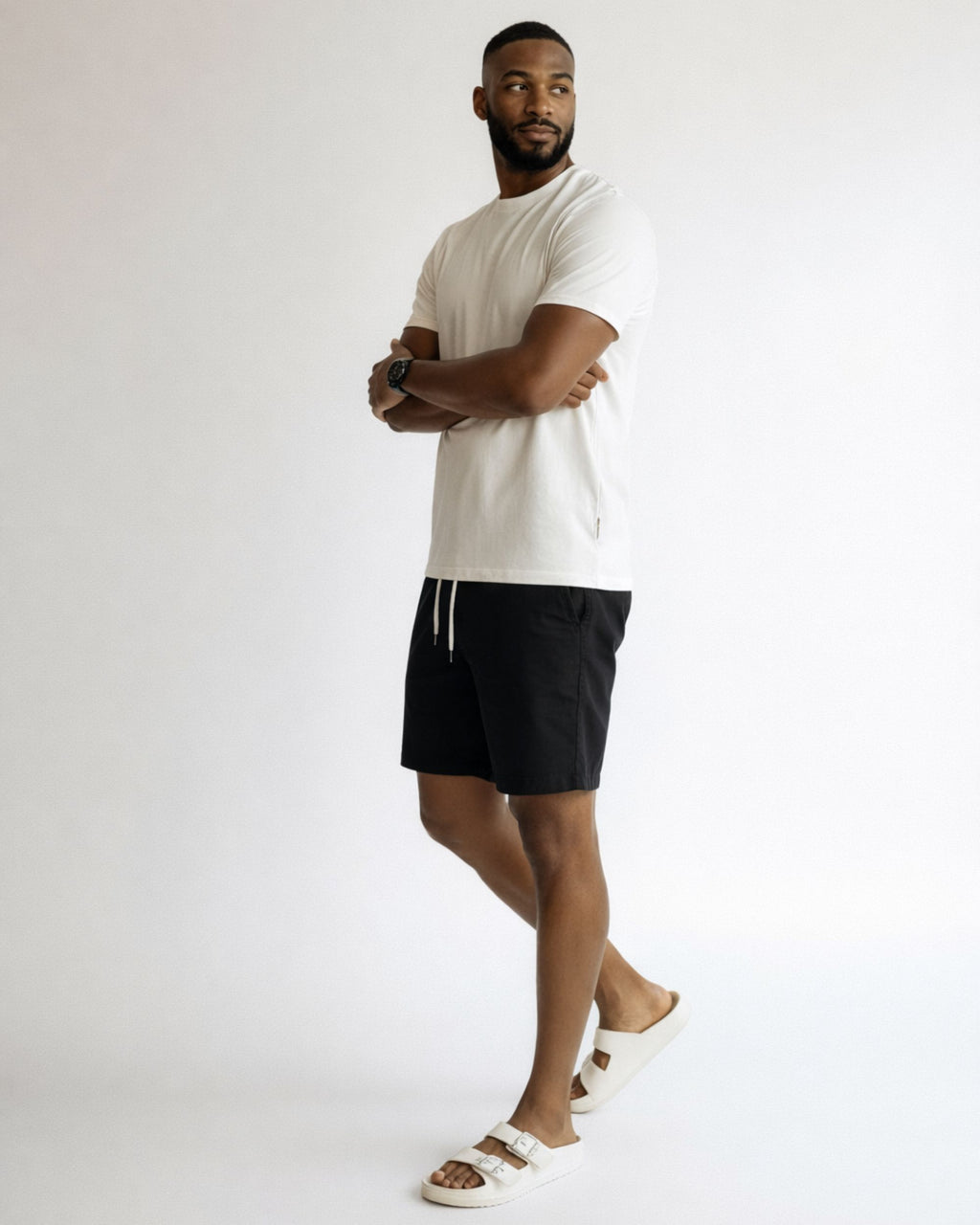 SHORT LINHO ESSENTIAL / PRETO