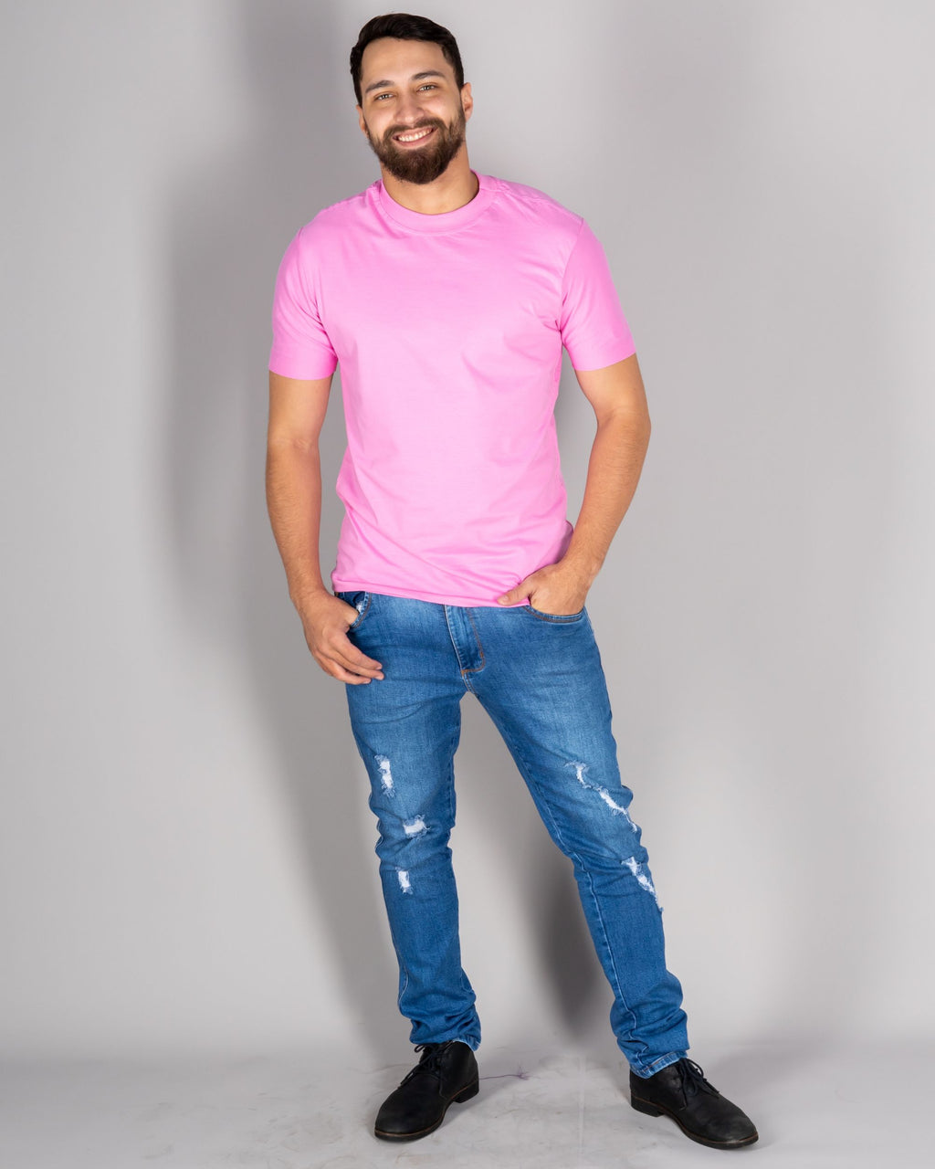 CAMISETA BÁSICA / ROSA HAPPY MOMENTS