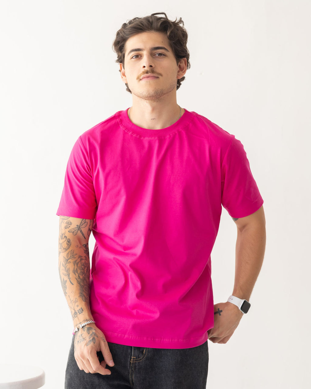 CAMISETA BÁSICA / ROSA MASTER PINK