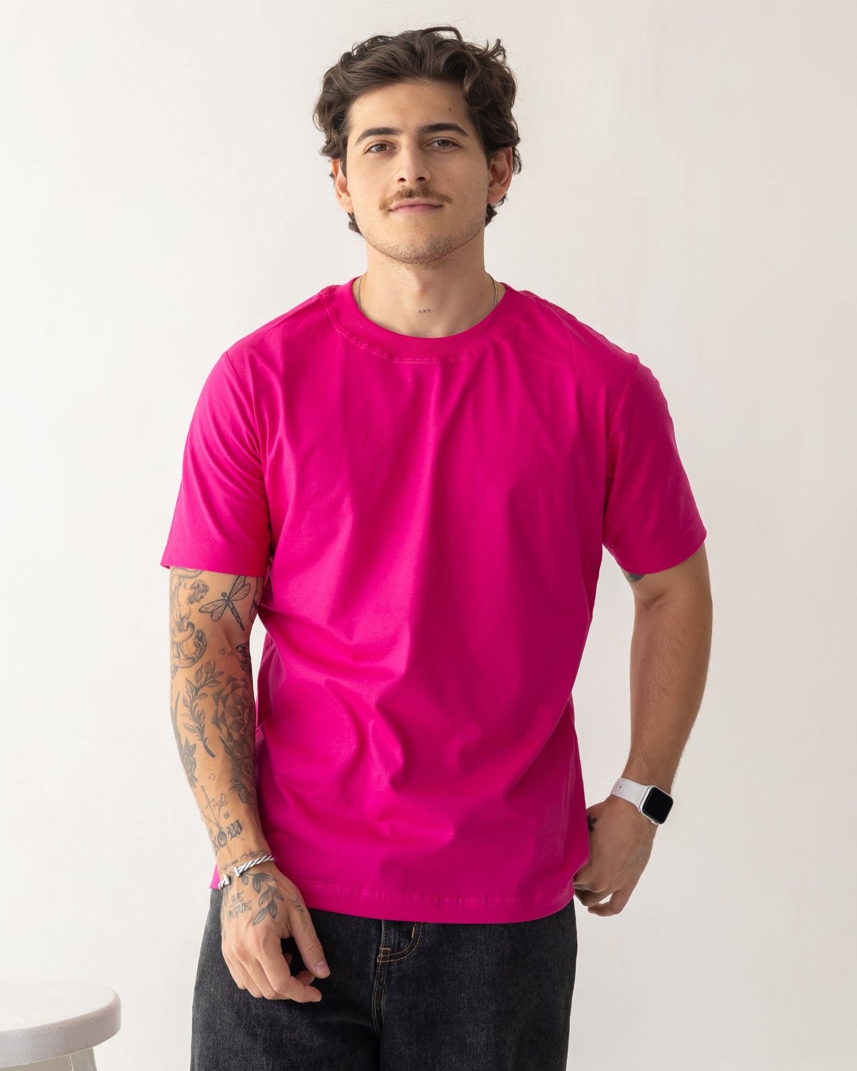 CAMISETA BÁSICA / ROSA MASTER PINK