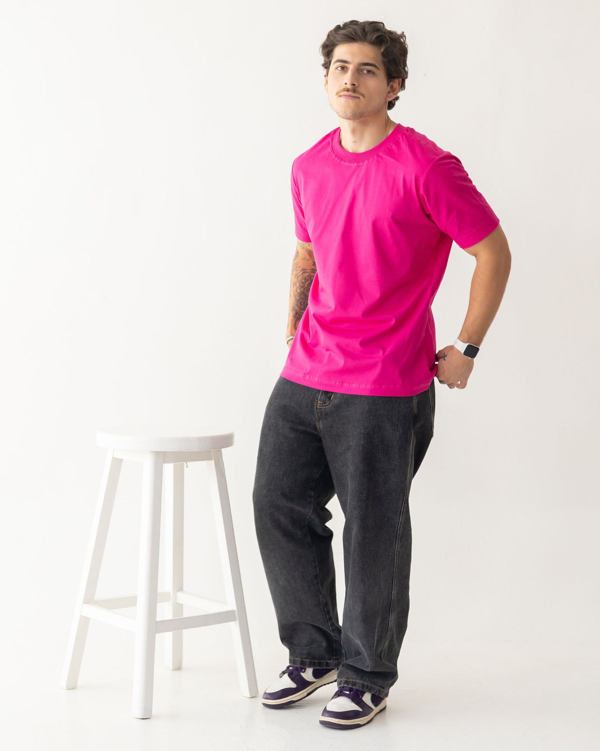CAMISETA BÁSICA / ROSA MASTER PINK