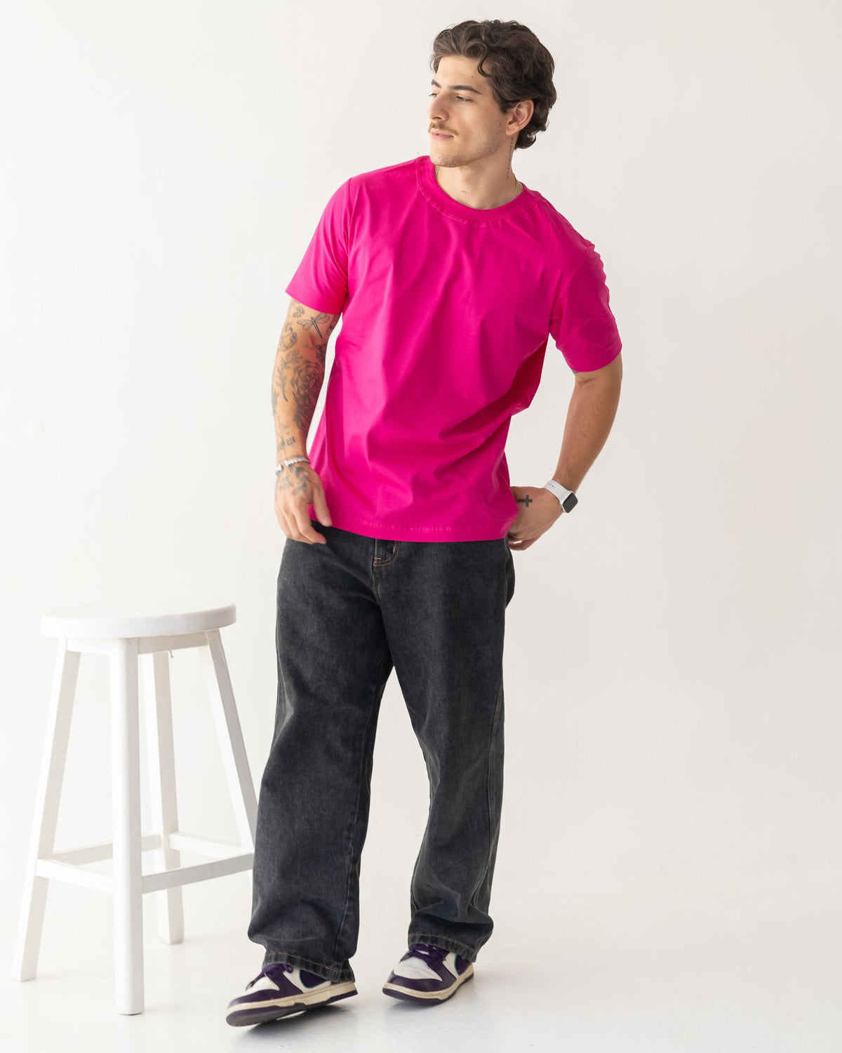 CAMISETA BÁSICA / ROSA MASTER PINK