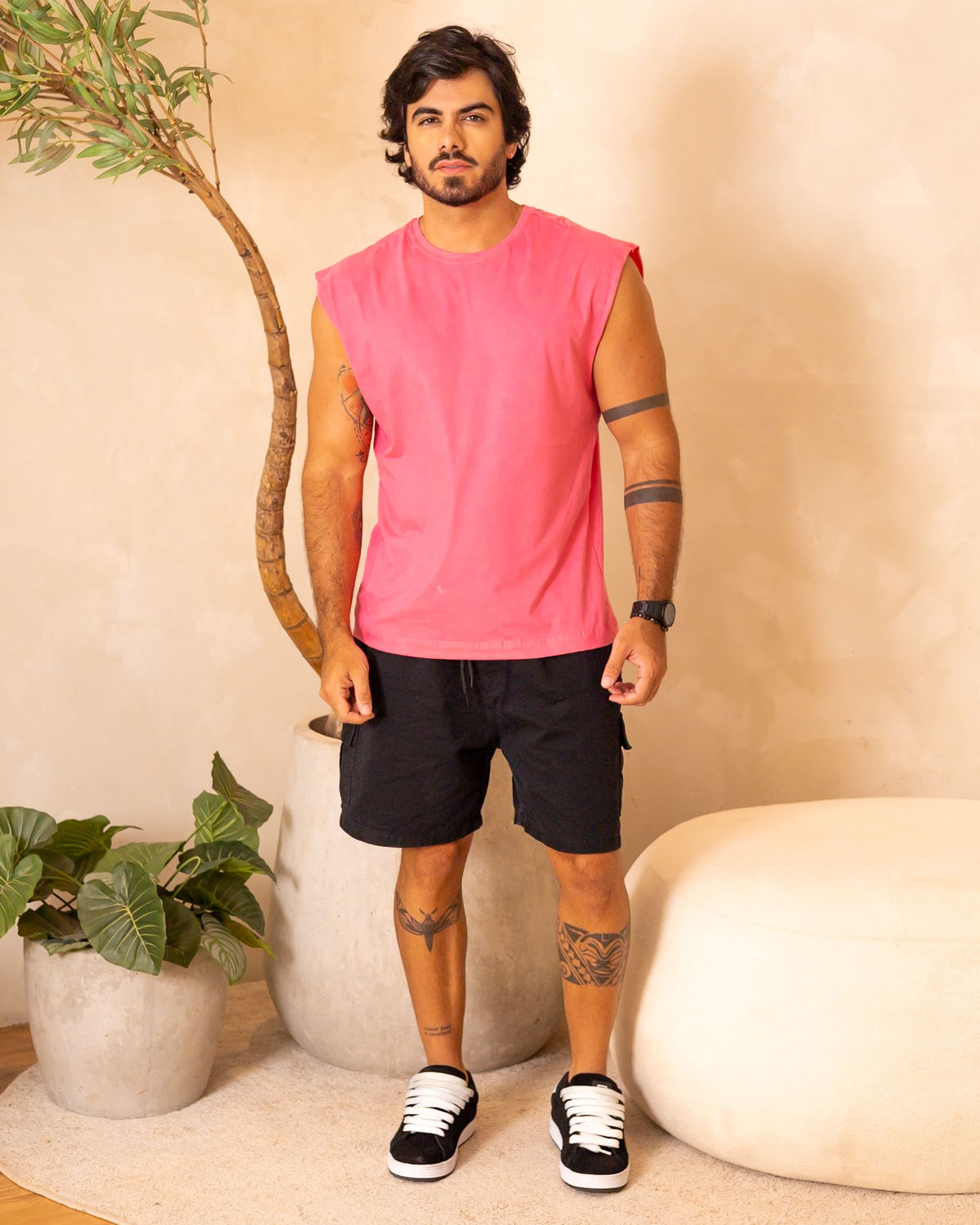 REGATA MACHÃO / ROSA PINK