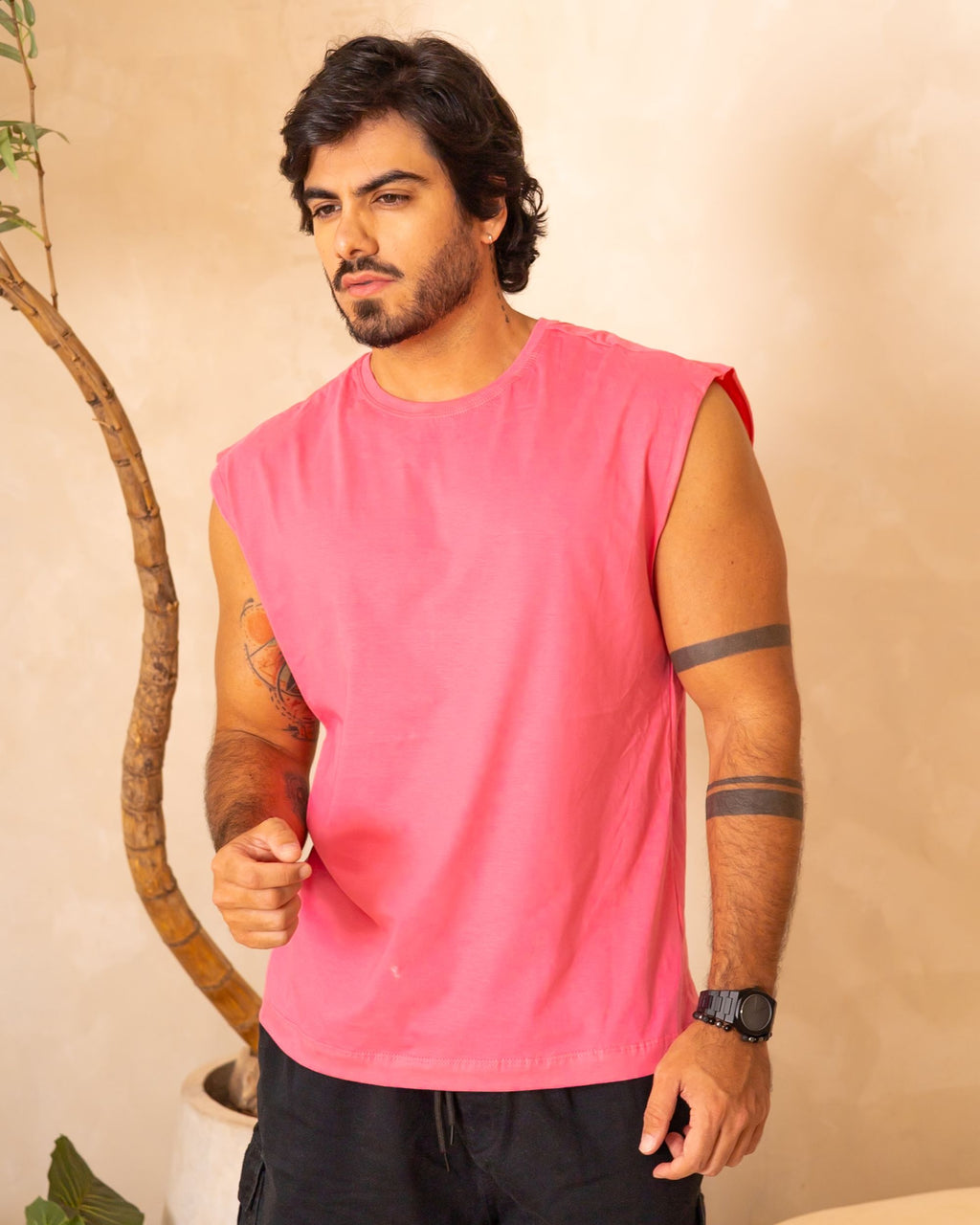 REGATA MACHÃO / ROSA PINK