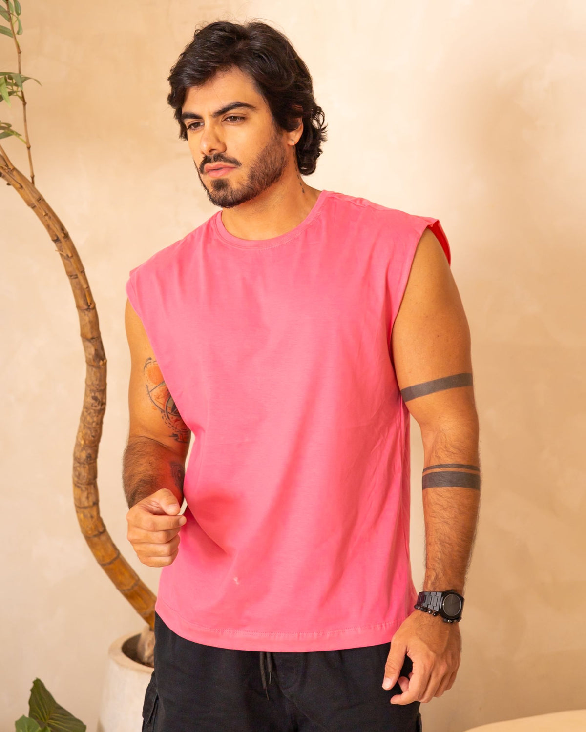 REGATA MACHÃO / ROSA PINK
