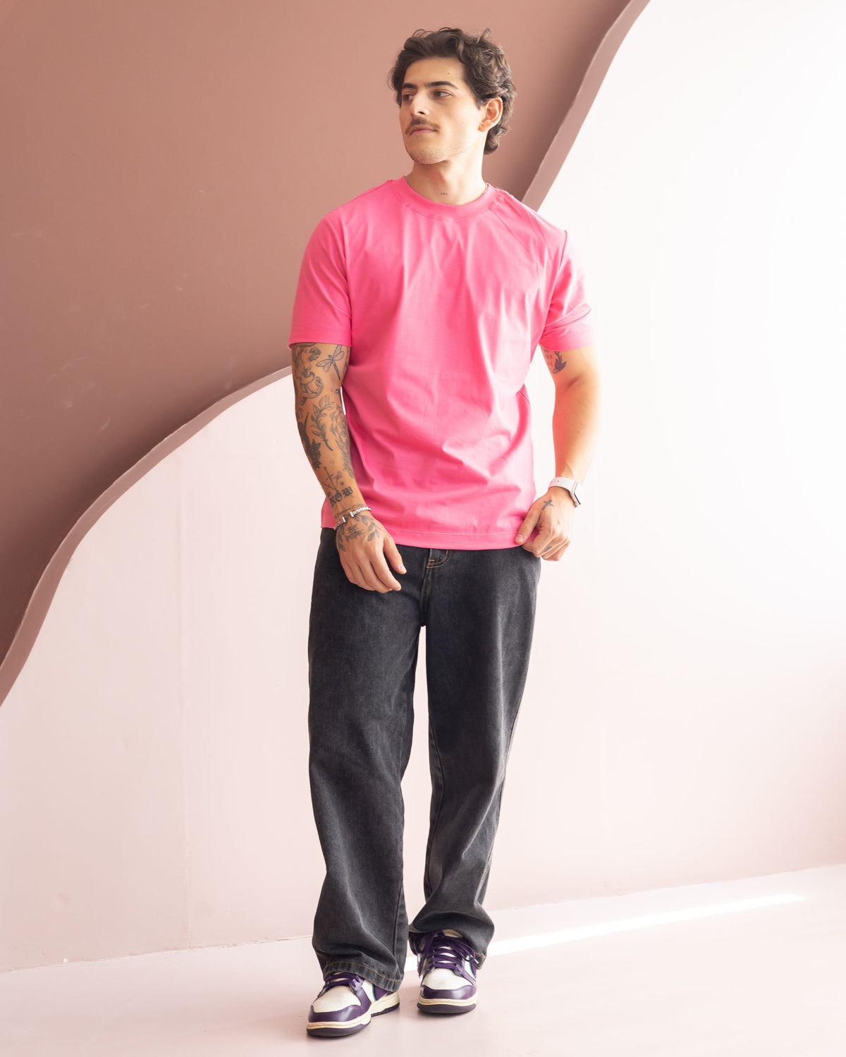 CAMISETA BÁSICA / ROSA PINK