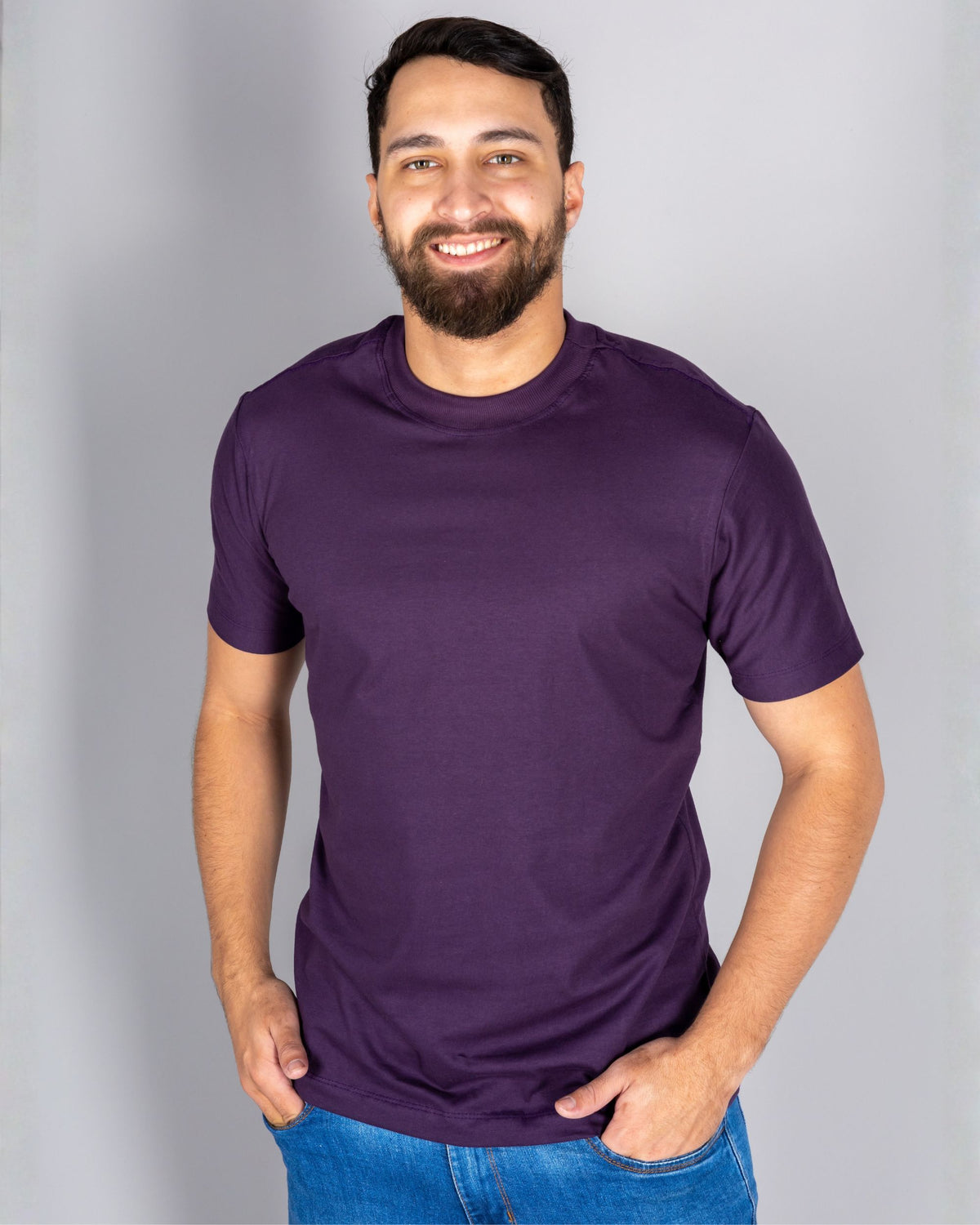 CAMISETA BÁSICA / ROXO