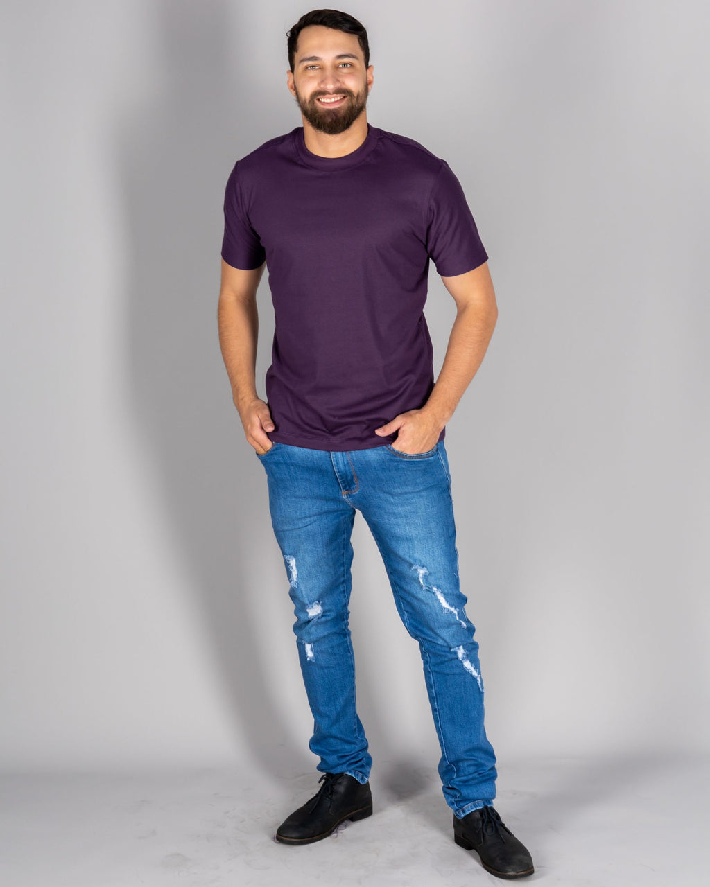 CAMISETA BÁSICA / ROXO
