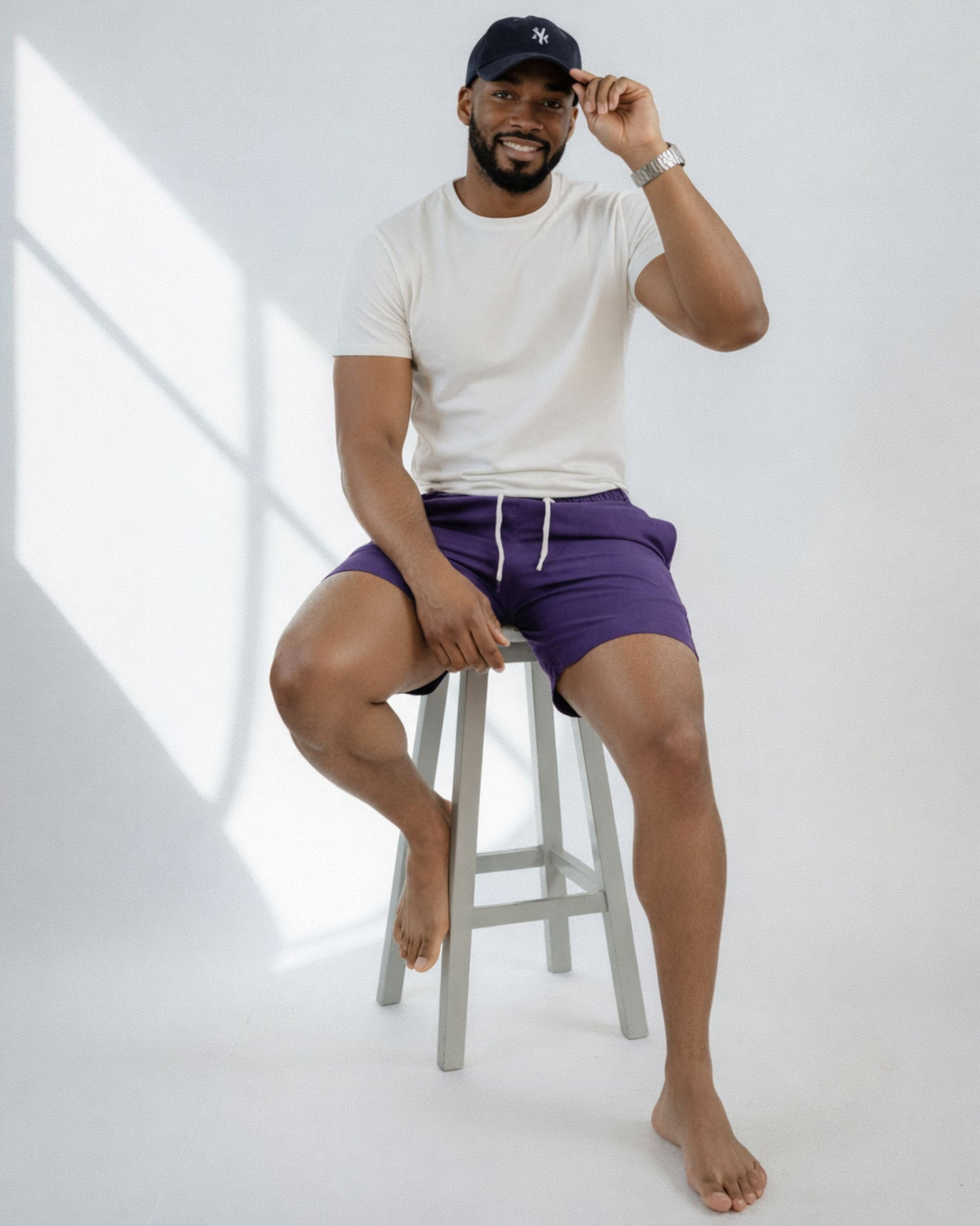 SHORT LINHO ESSENTIAL / ROXO