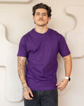 CAMISETA BÁSICA / ROXO MIRTILO