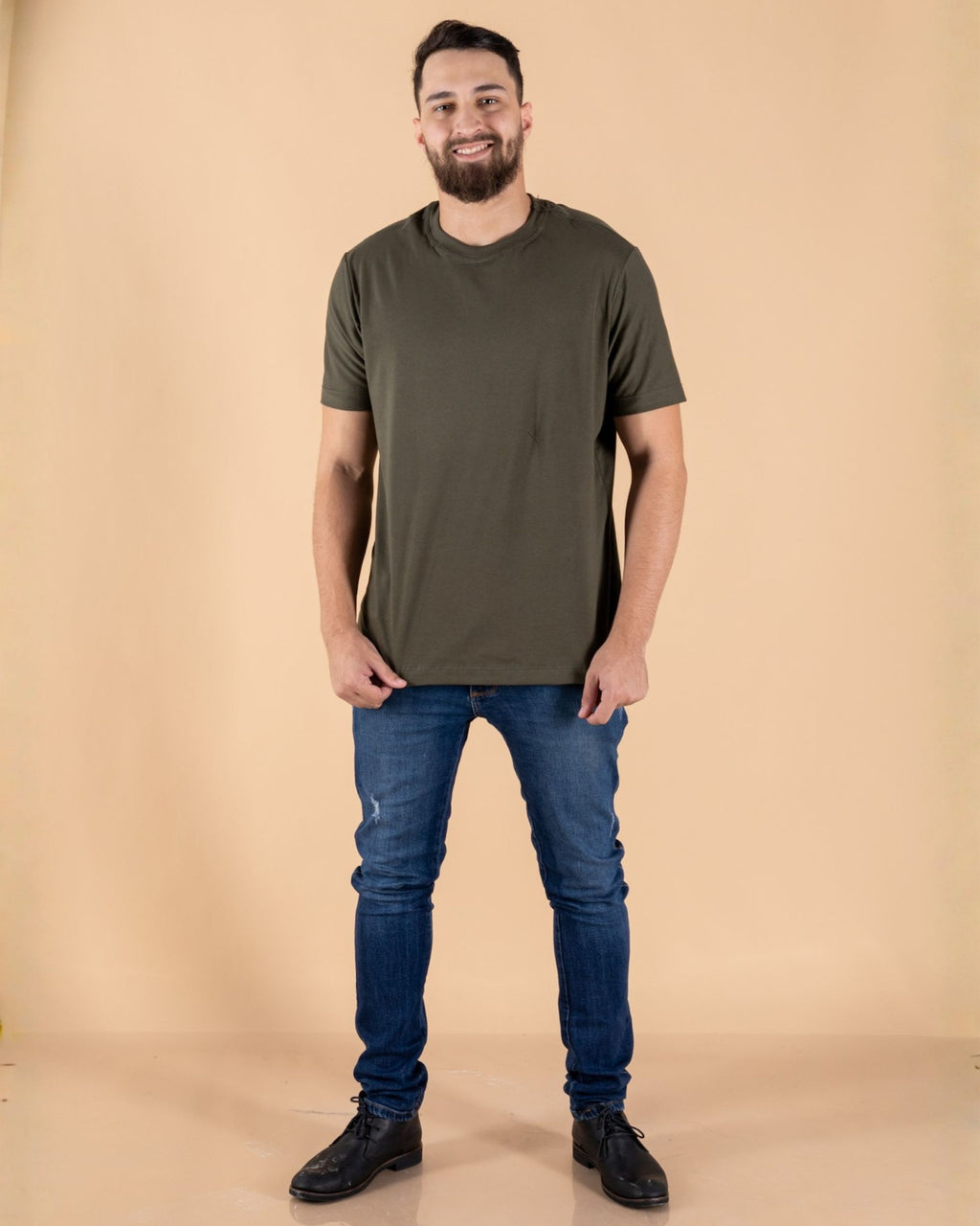 CAMISETA BÁSICA / STONE GREEN