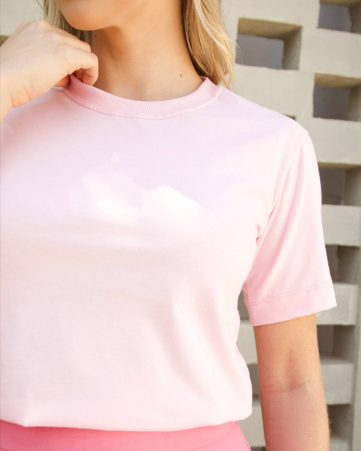T-SHIRT BÁSICA / SWEET PINK
