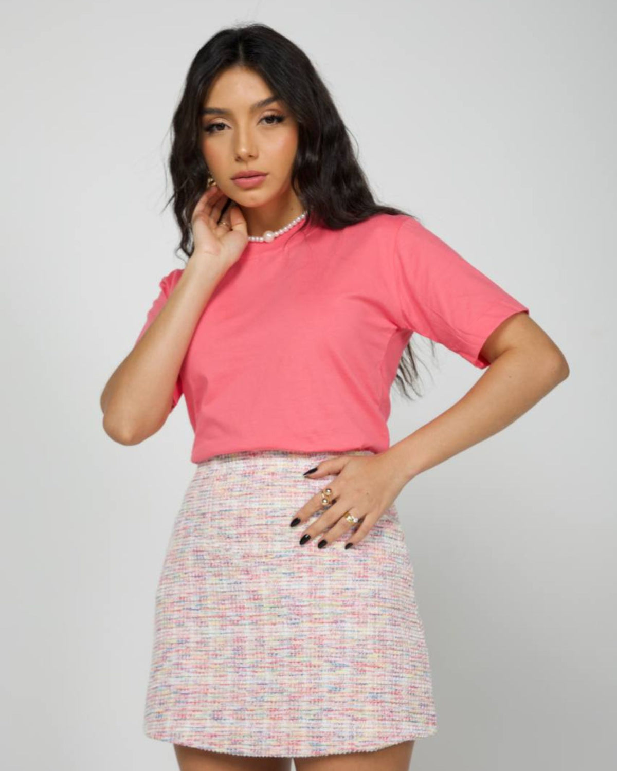 T-SHIRT BÁSICA / TRANSCENDENT PINK