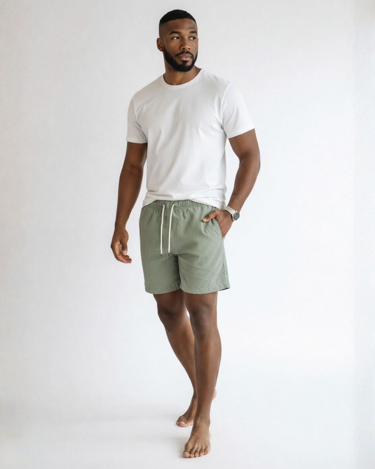 SHORT LINHO ESSENTIAL / VERDE BEBÊ
