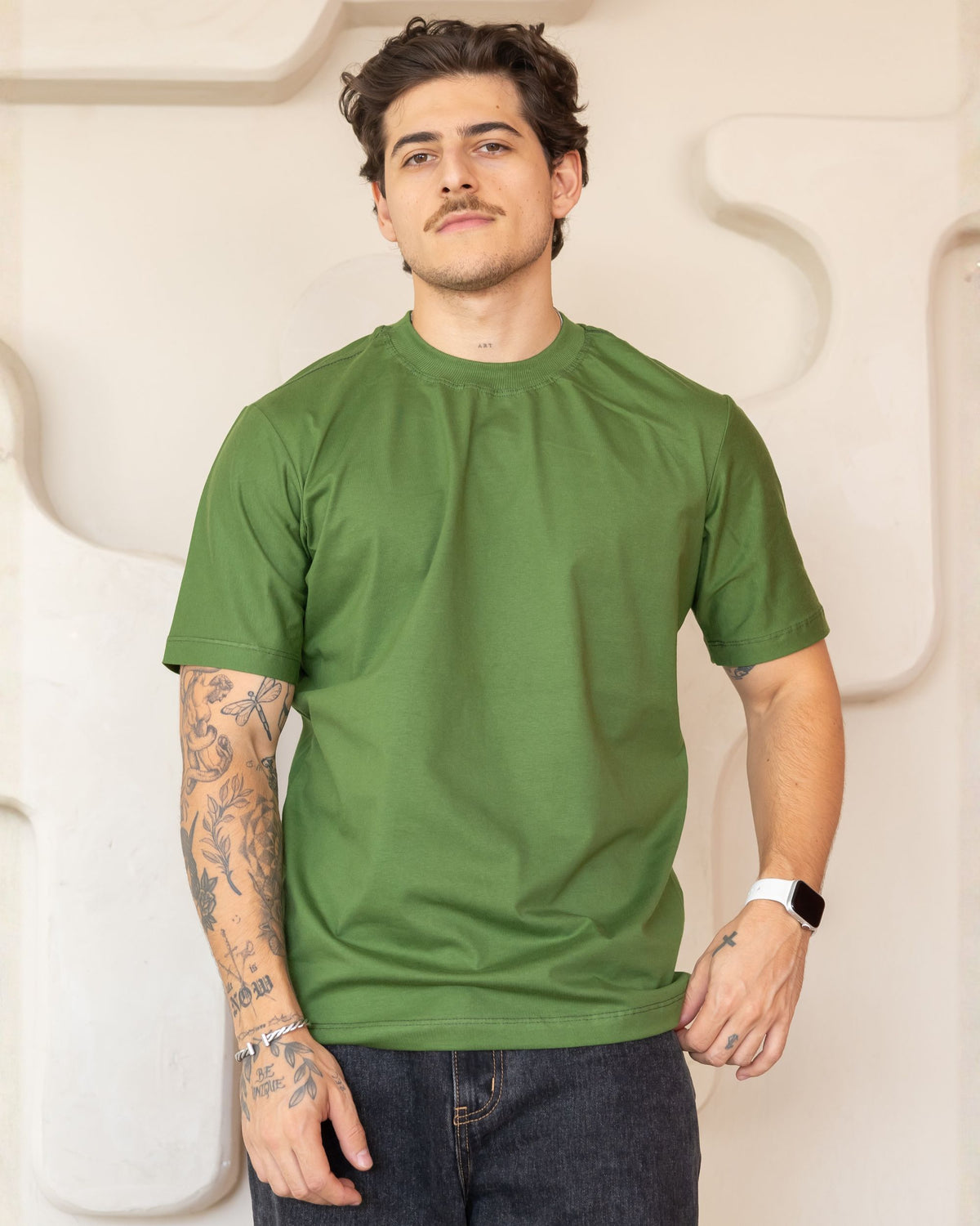 CAMISETA BÁSICA / VERDE VERT