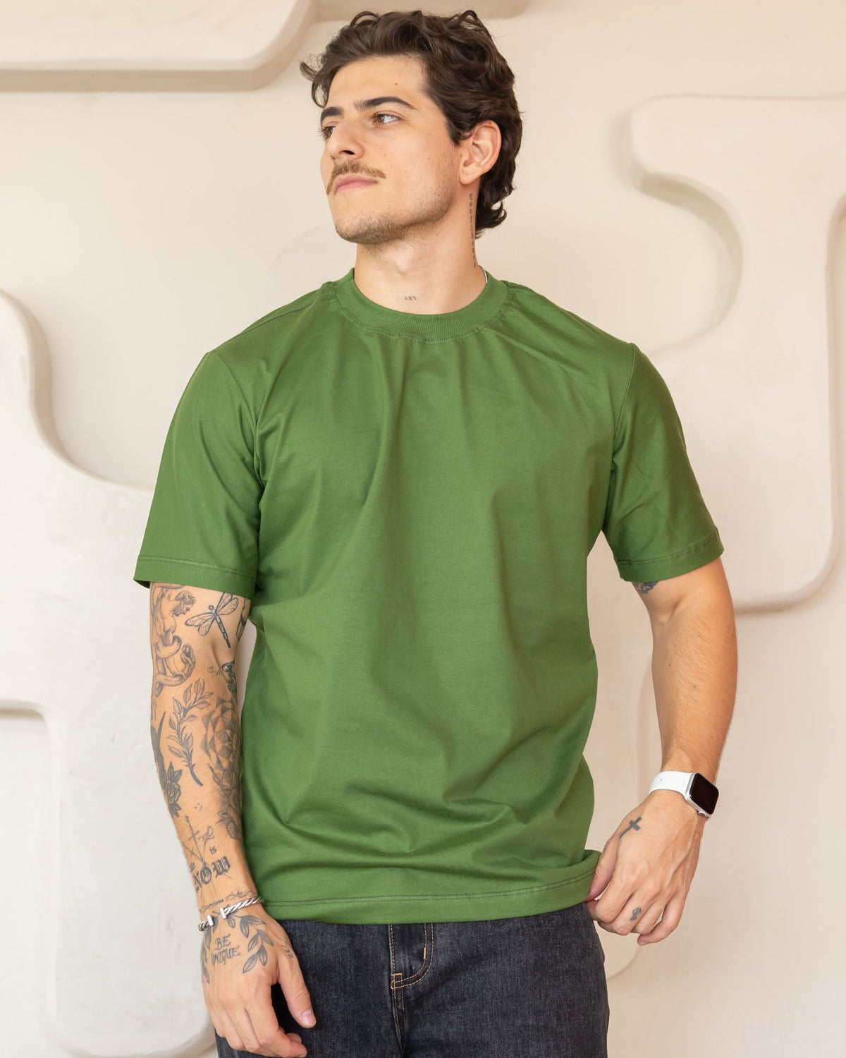 CAMISETA BÁSICA / VERDE VERT