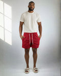 SHORT LINHO ESSENTIAL / VERMELHO