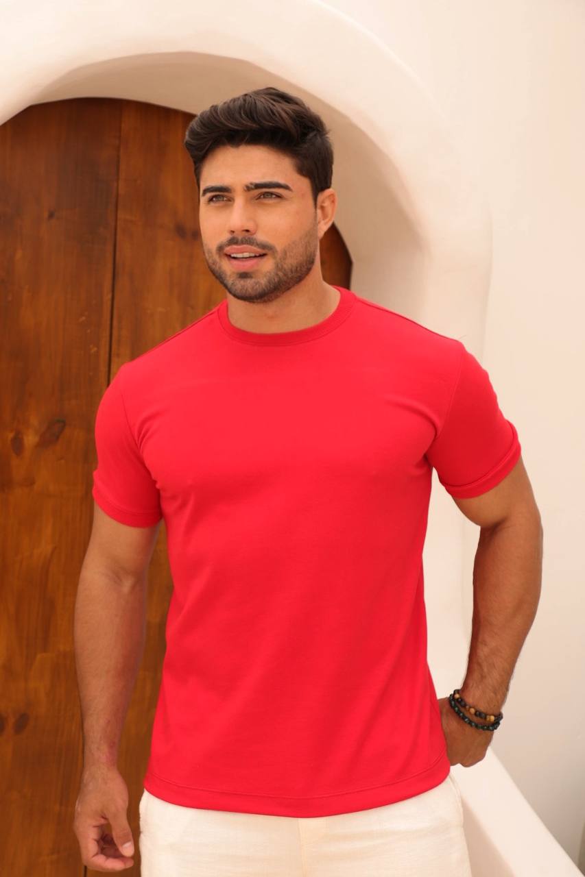 CAMISETA BOSS / VERMELHO RIVER ROUGE